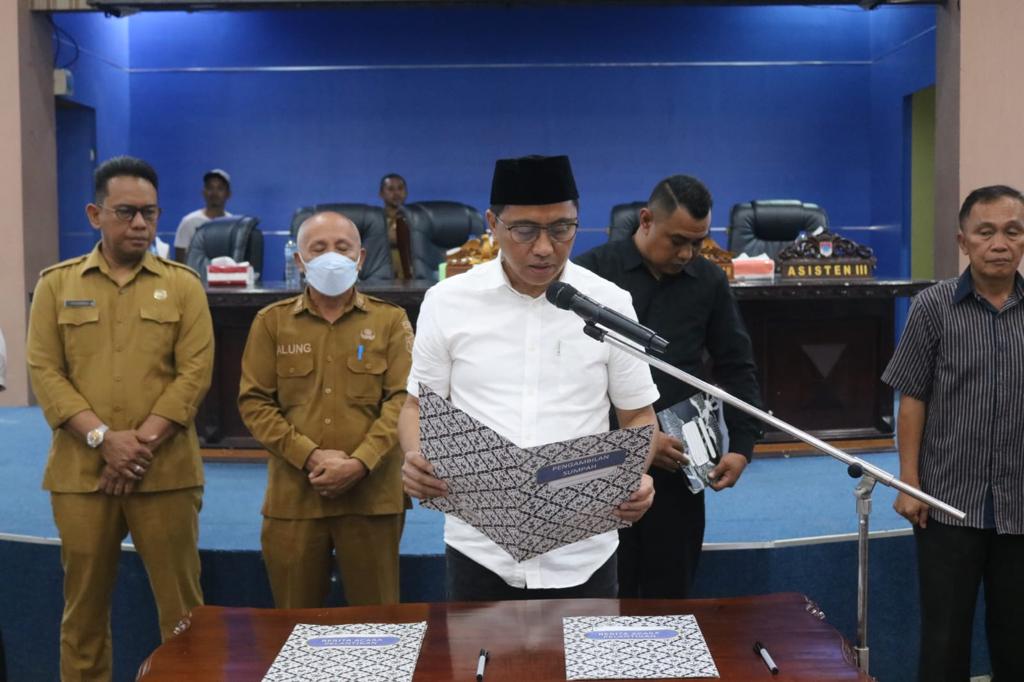 Lantik 79 Pejabat Fungsional, Ini Pesan Bupati Sam Sachrul
