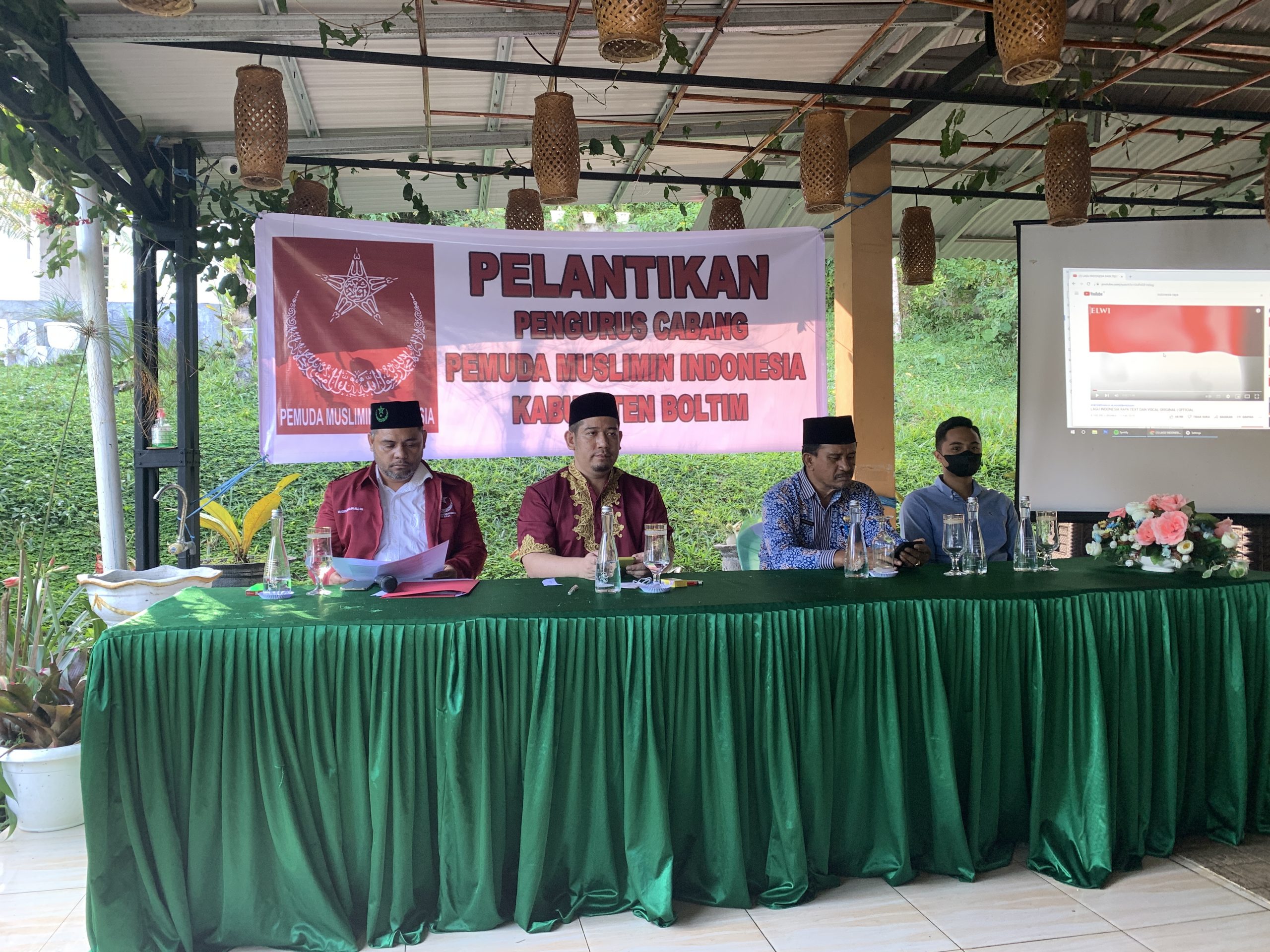 Wakili Bupati, Asisten III Hadiri Pelantikan Pengurus PMI Boltim