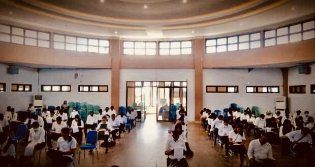 Puluhan Calon BPD Boltim Ikuti Tes Tertulis dan Kemampuan Komunikasi