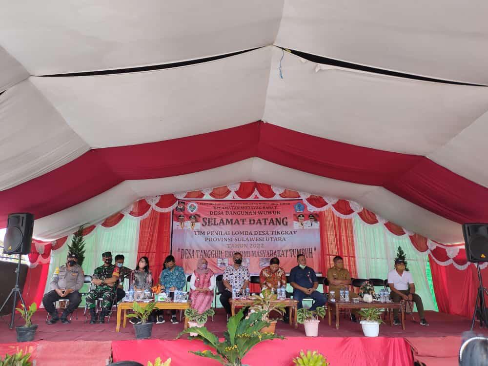 Ikut Lomba Desa Tingkat Provinsi, Hendra Tangel Harapkan Desa Bangunan Wuwuk Peroleh Hasil Terbaik