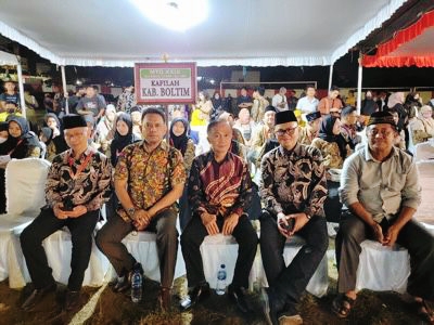 Ketua LPTQ Dampingi Kontingen Boltim Pada Pembukaan MTQ XXIX Tingkat Provinsi Sulut